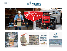 Tablet Screenshot of holgers.no